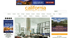 Desktop Screenshot of ca.meetingsmags.com
